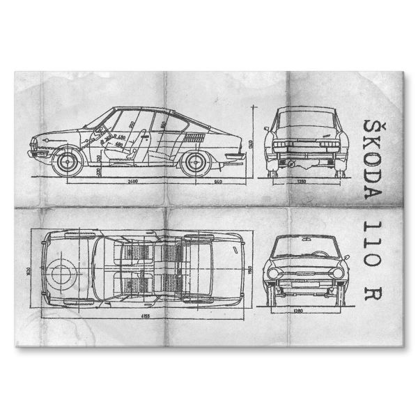 Skoda 110 R Patent Daily