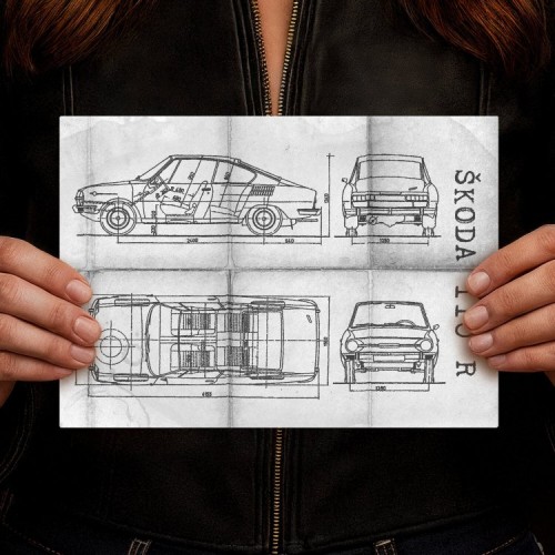 Skoda 110 R Patent Daily