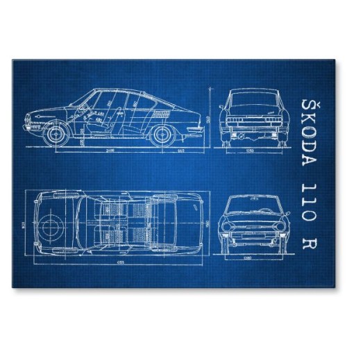 Skoda 110 R Patent Tech