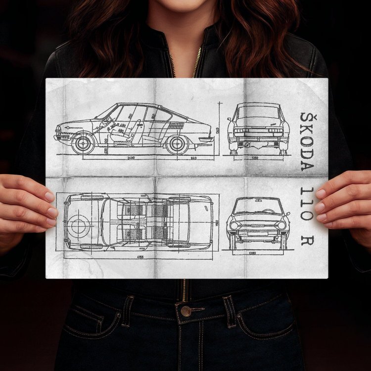 Skoda 110 R Patent Daily
