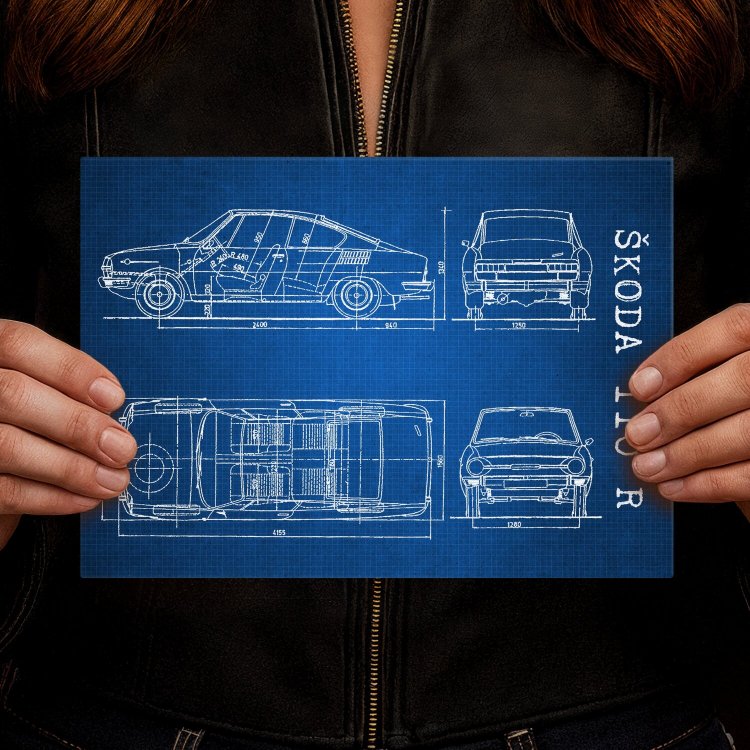 Skoda 110 R Patent Tech