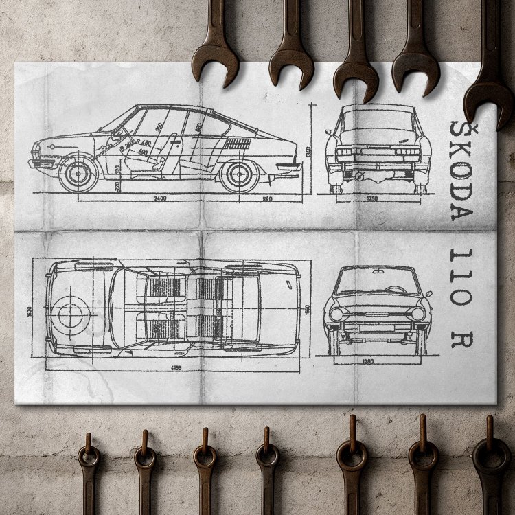 Skoda 110 R Patent Daily