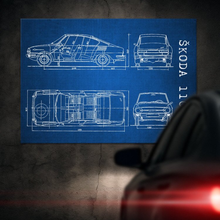 Skoda 110 R Patent Tech