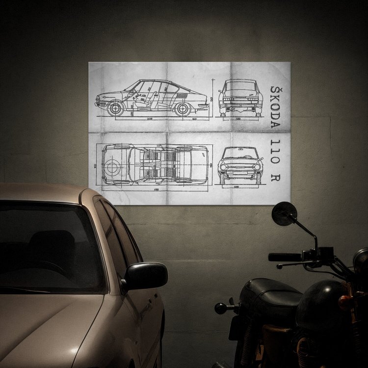 Skoda 110 R Patent Daily