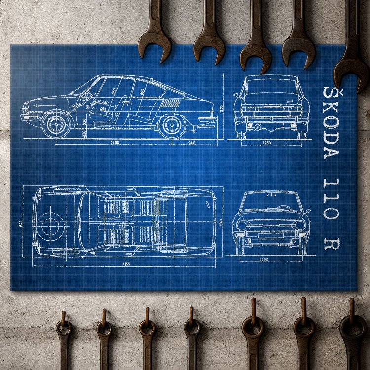 Skoda 110 R Patent Tech