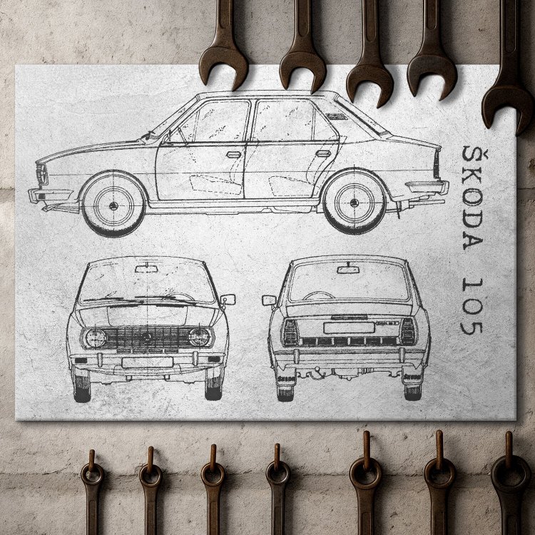 Skoda 105 Patent Stone