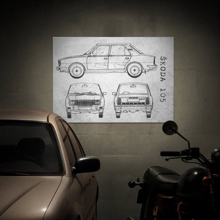 Skoda 105 Patent Stone