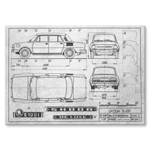 Skoda 100 Patent Stone