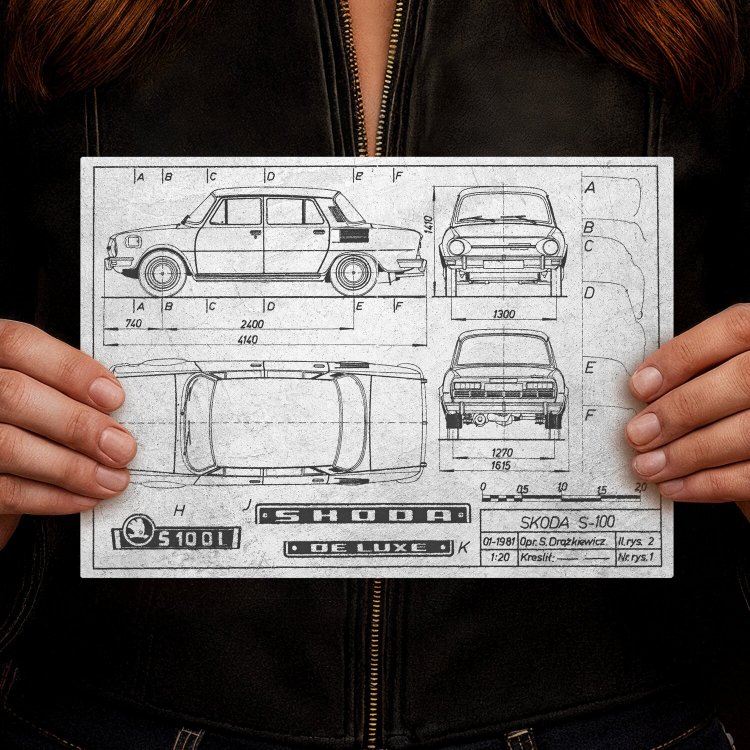 Skoda 100 Patent Stone