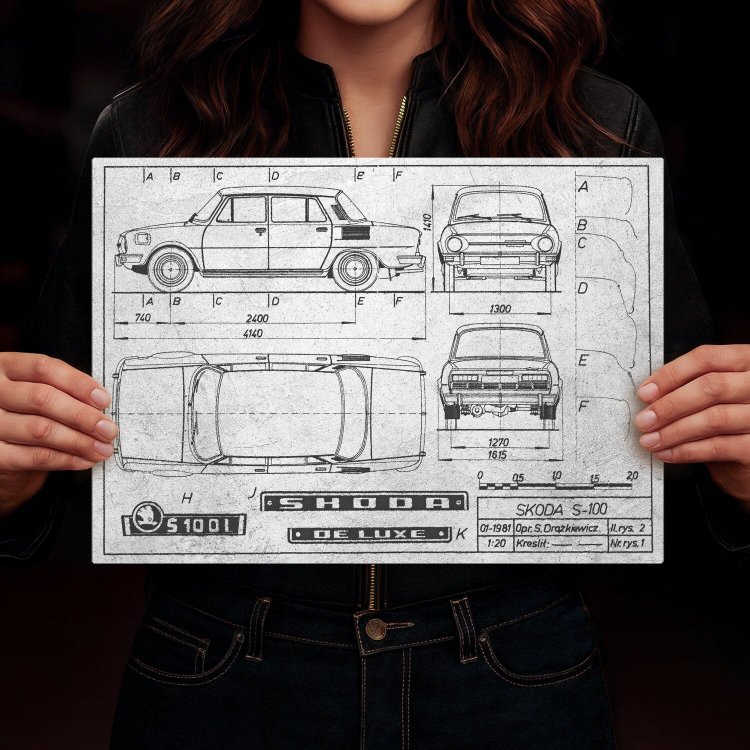 Skoda 100 Patent Stone