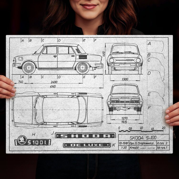 Skoda 100 Patent Stone