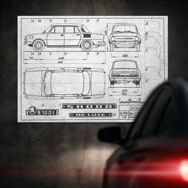 Skoda 100 Patent Stone