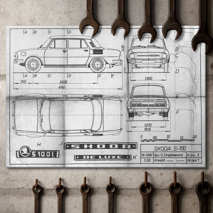 Skoda 100 Patent Daily