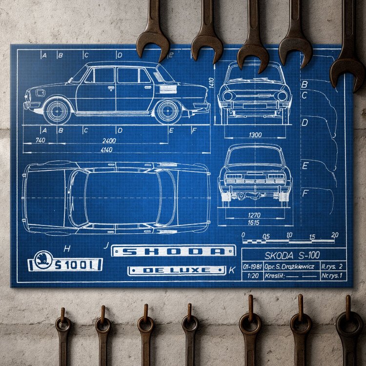 Skoda 100 Patent Tech