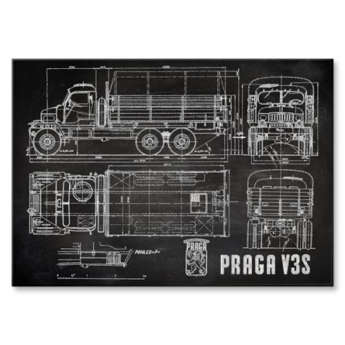 PRAGA V3S Patent Slate
