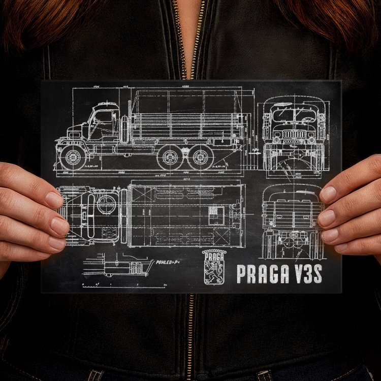 PRAGA V3S Patent Slate