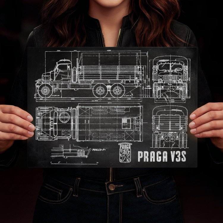 PRAGA V3S Patent Slate