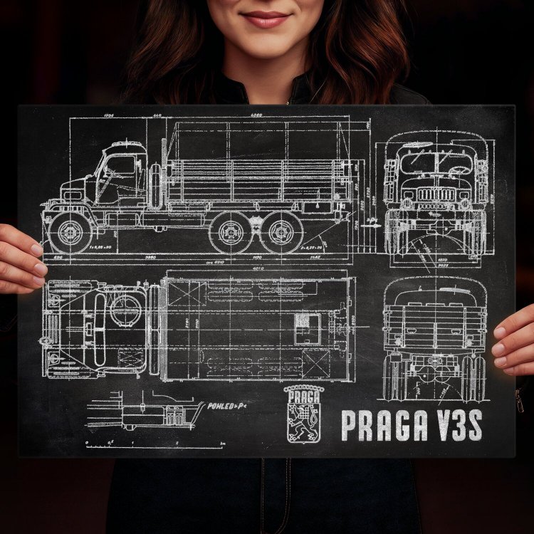 PRAGA V3S Patent Slate