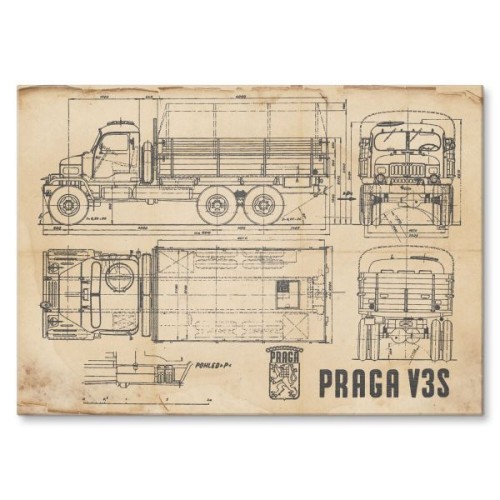 PRAGA V3S Patent Retro