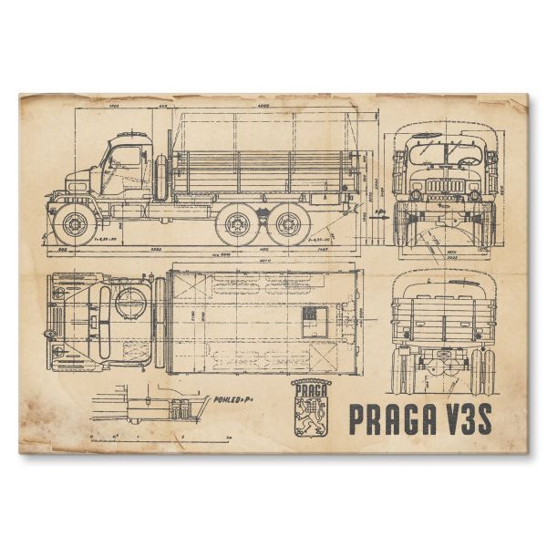 PRAGA V3S Patent Retro