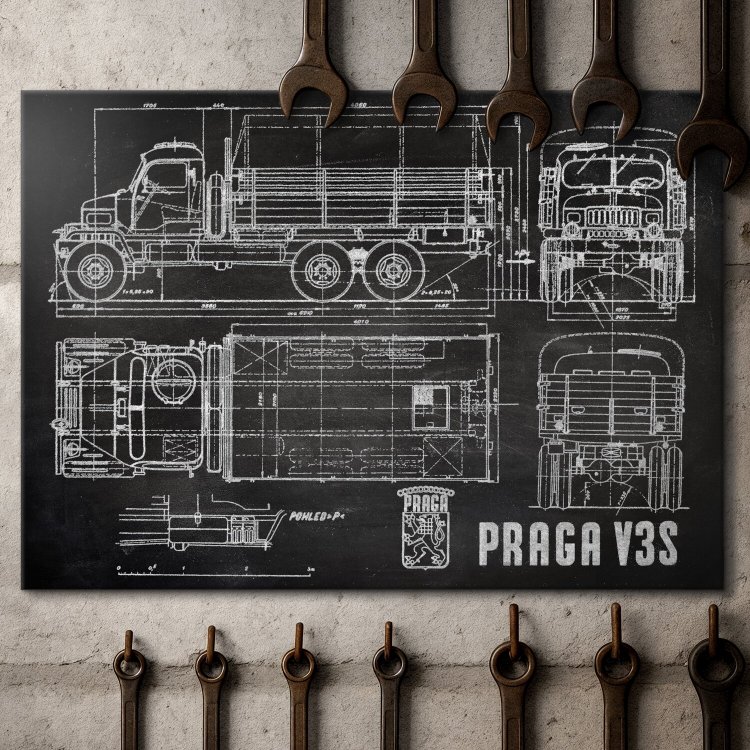 PRAGA V3S Patent Slate