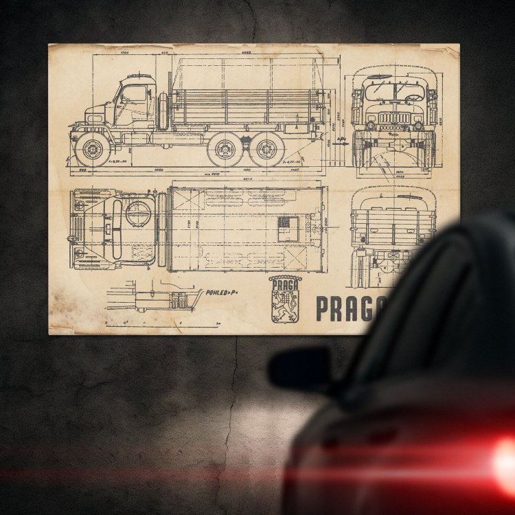 PRAGA V3S Patent Retro