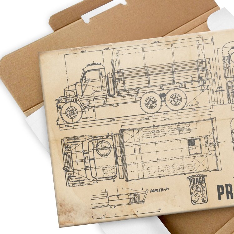 PRAGA V3S Patent Retro