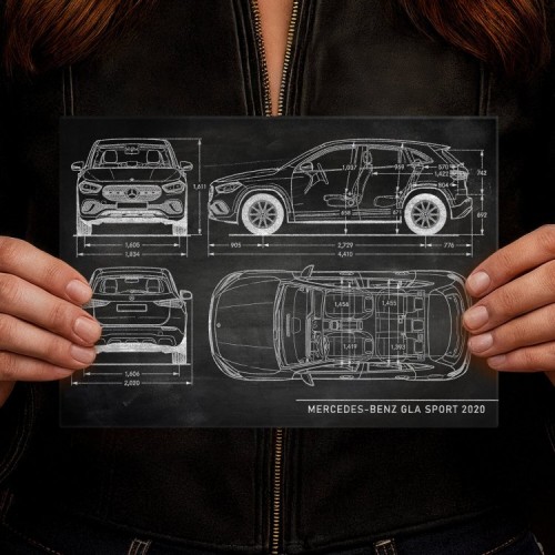 Mercedes GLA Patent Slate