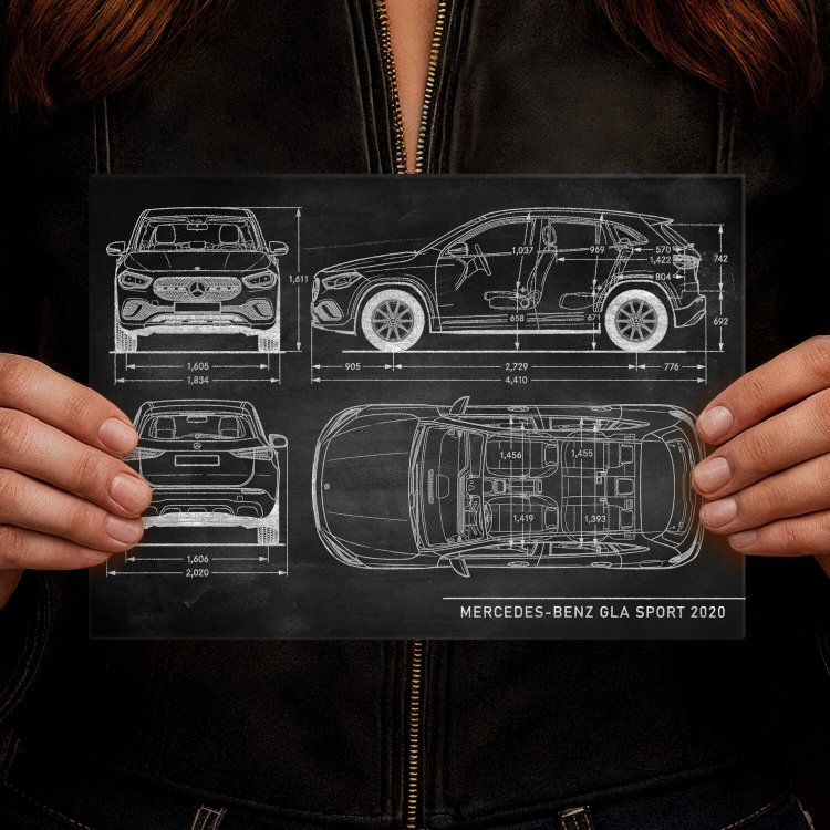 Mercedes GLA Patent Slate