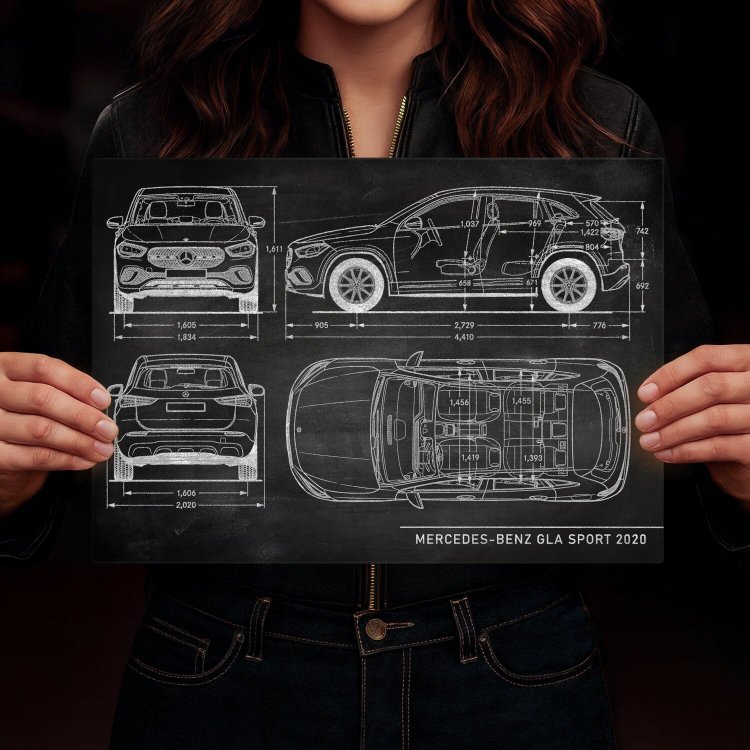 Mercedes GLA Patent Slate