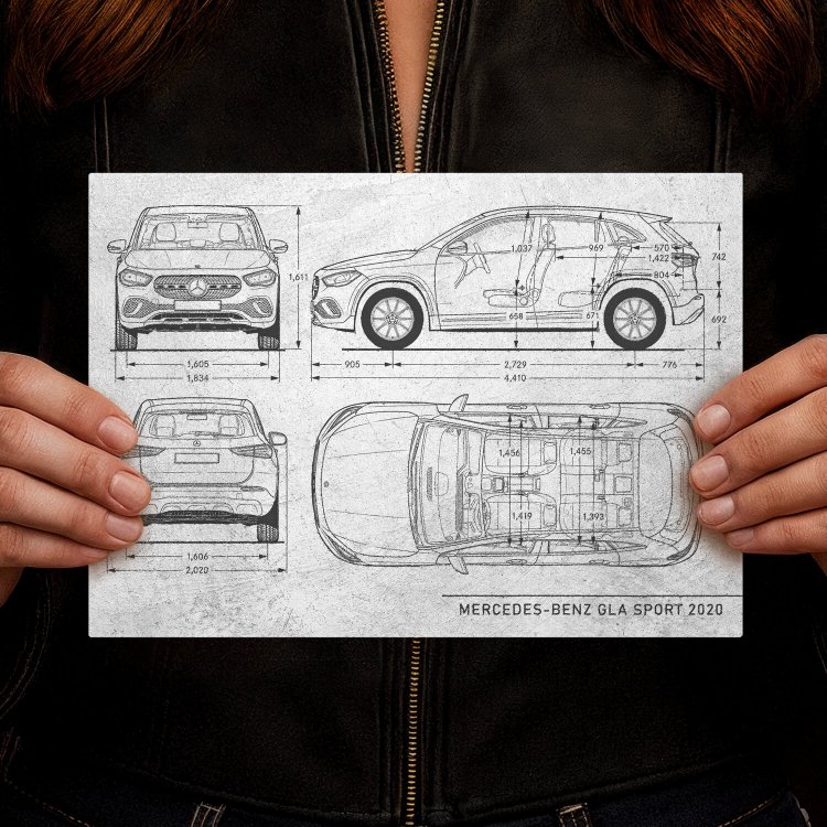 Mercedes GLA Patent Stone