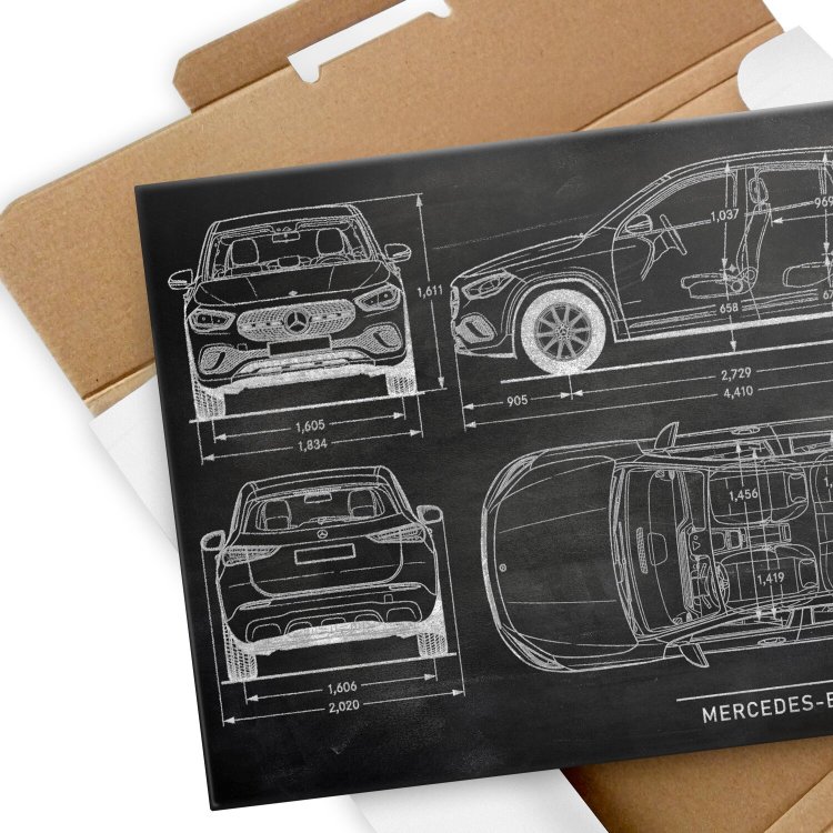 Mercedes GLA Patent Slate
