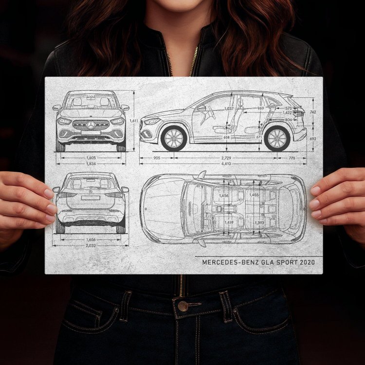 Mercedes GLA Patent Stone