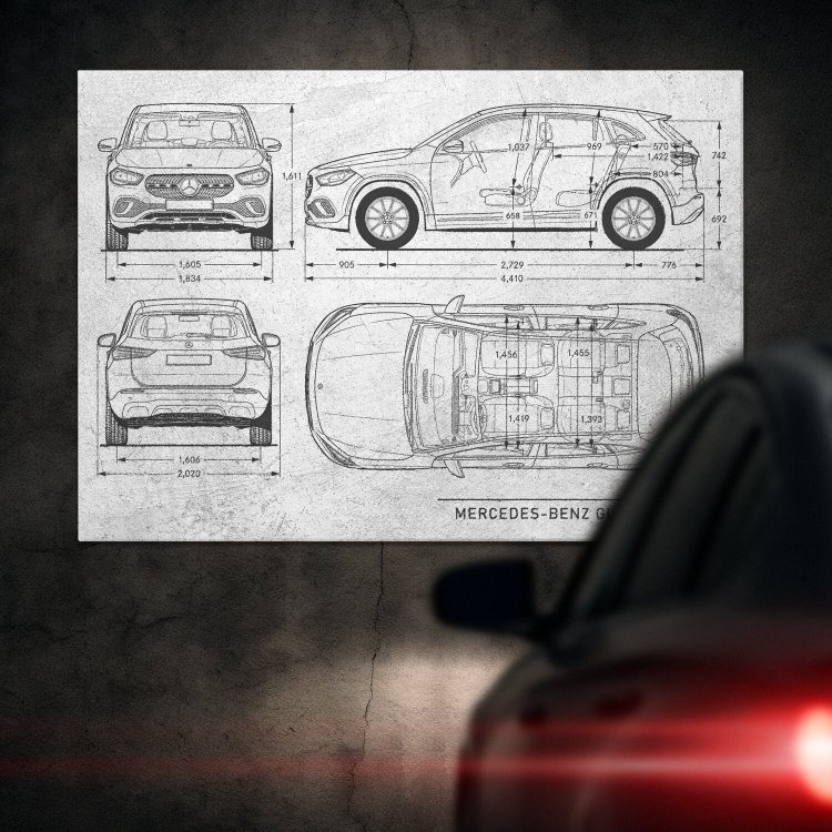 Mercedes GLA Patent Stone