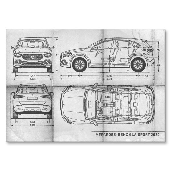 Mercedes GLA Patent Daily