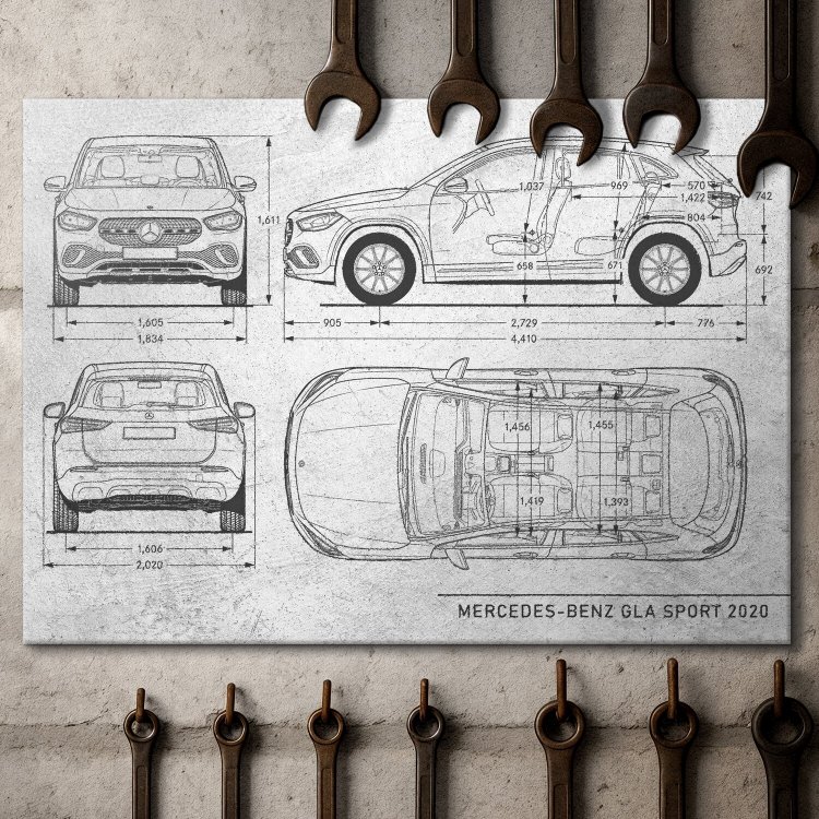 Mercedes GLA Patent Stone