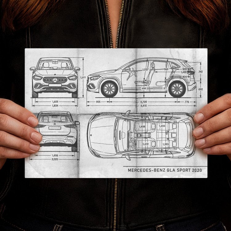 Mercedes GLA Patent Daily