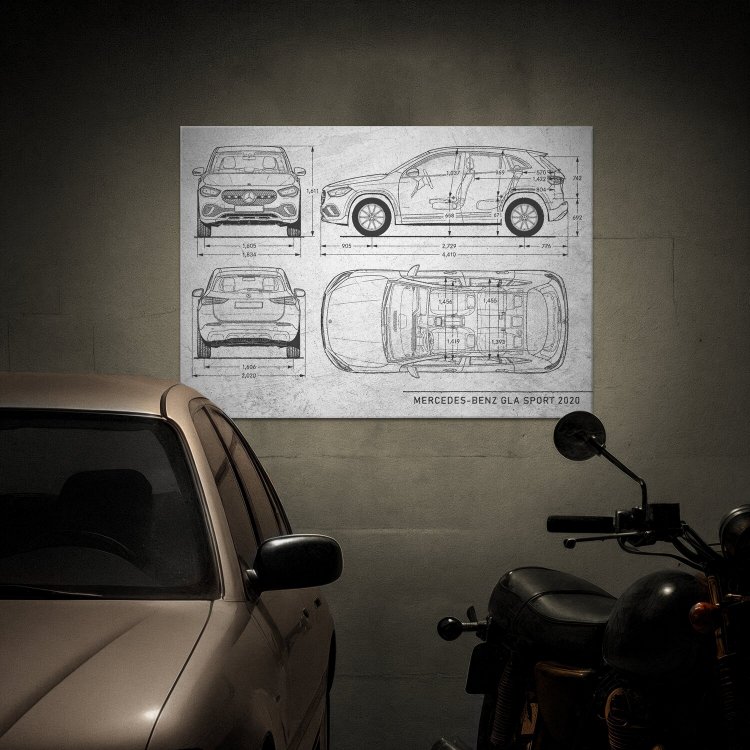 Mercedes GLA Patent Stone