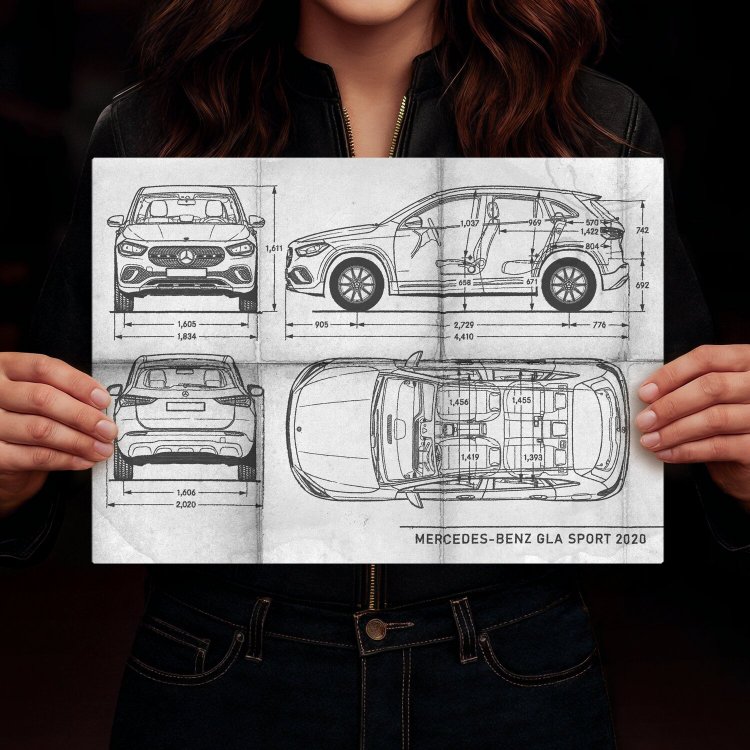 Mercedes GLA Patent Daily