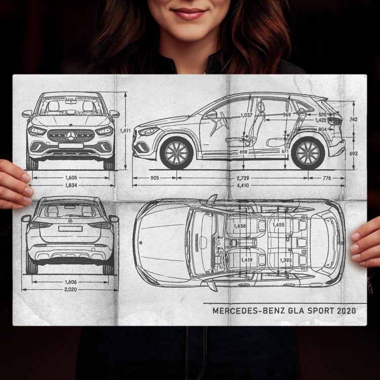 Mercedes GLA Patent Daily