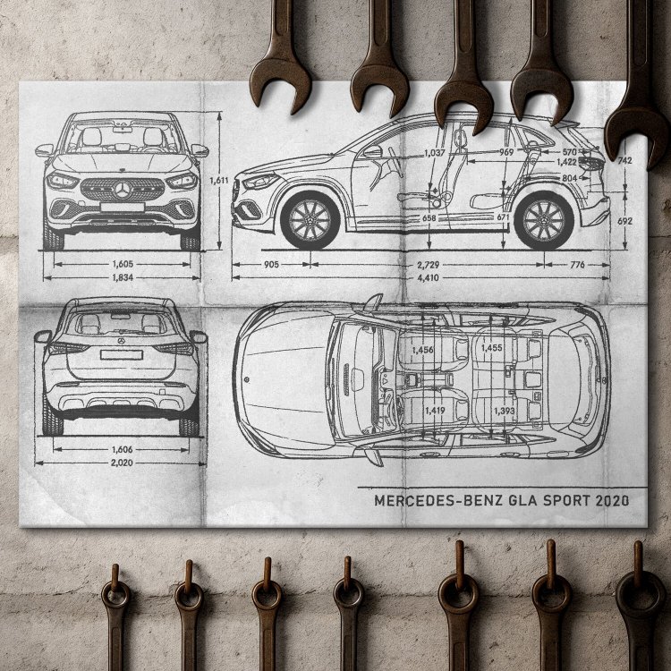 Mercedes GLA Patent Daily