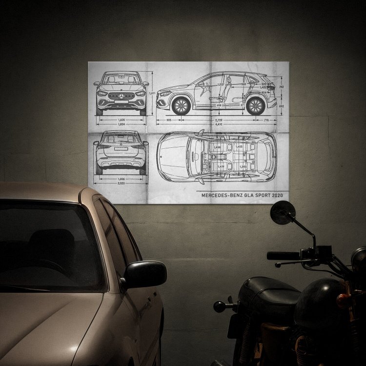 Mercedes GLA Patent Daily