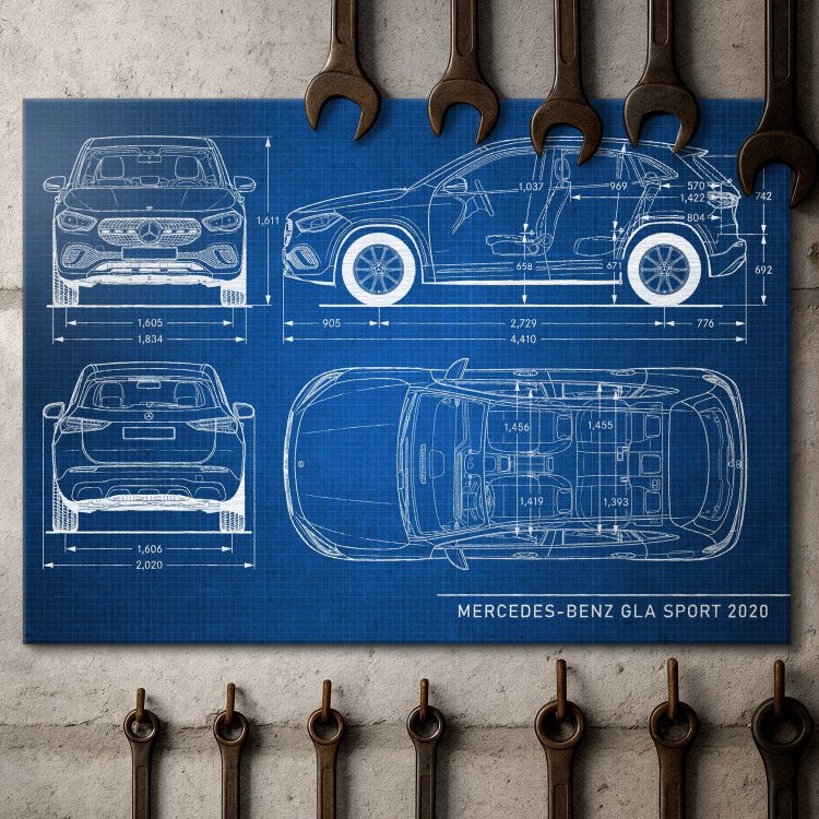 Mercedes GLA Patent Tech