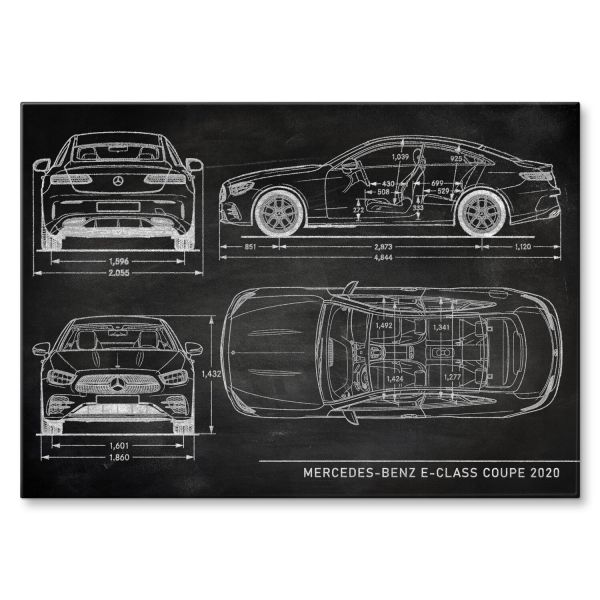 Mercedes E Coupe 2020 Patent Slate