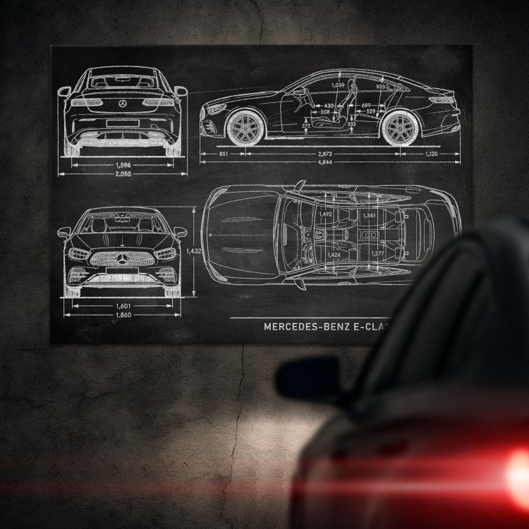 Mercedes E Coupe 2020 Patent Slate