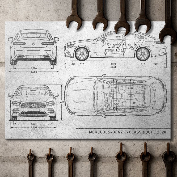 Mercedes E Coupe 2020 Patent Stone