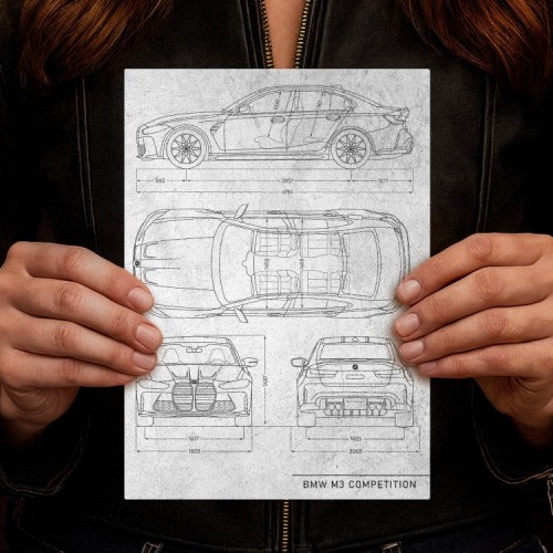 BMW M3 Competition Patent Stone