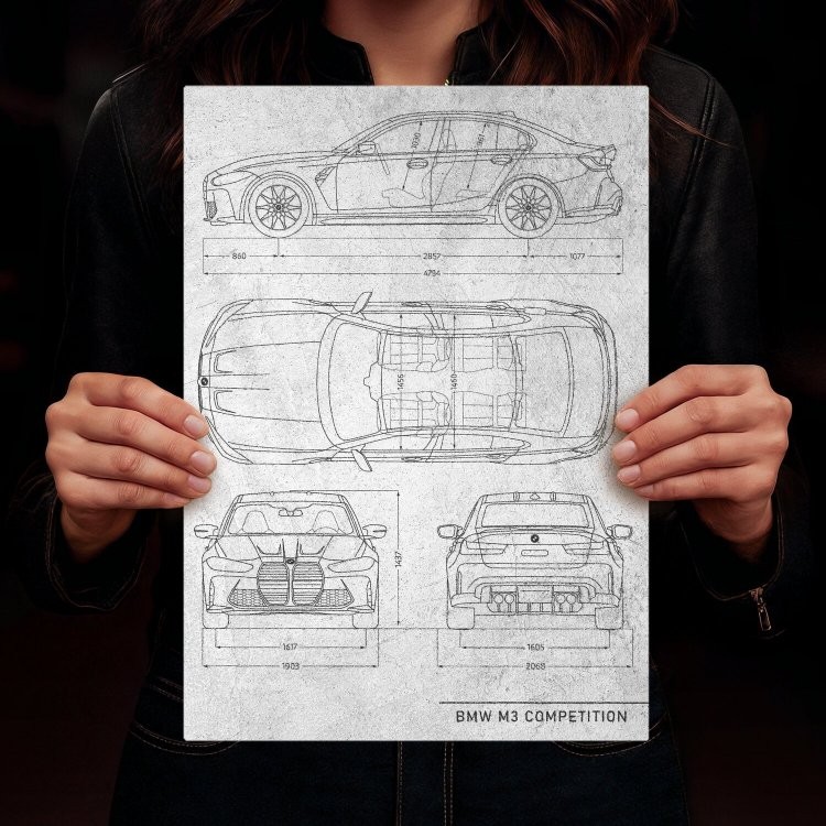 BMW M3 Competition Patent Stone