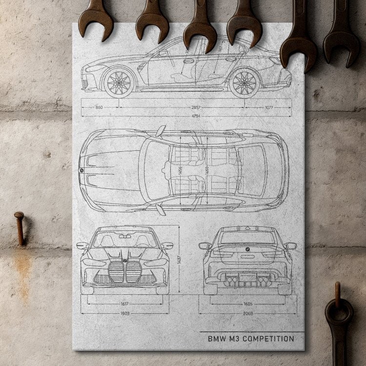 BMW M3 Competition Patent Stone