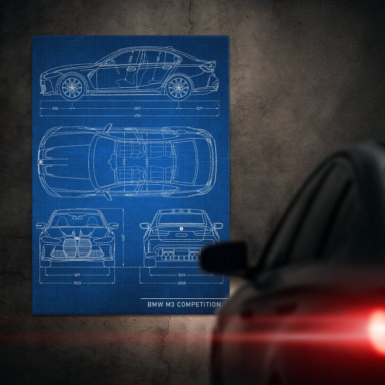 BMW M3 Competition Patent Tech